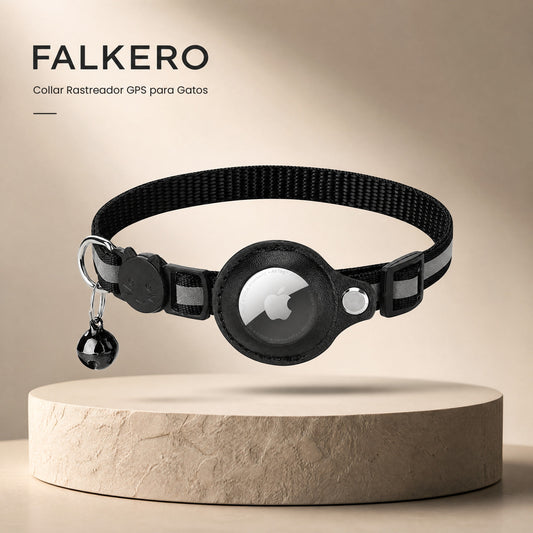 Collar Rastreador Falkero con AirTag para gatos